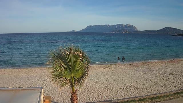 Pittulongu beach on the island of Sardinia