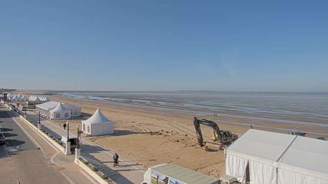 Resort town of Chatelain-Plage, France