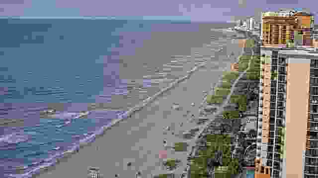 Beach near Caribbean Resort and Villas, SC, USA