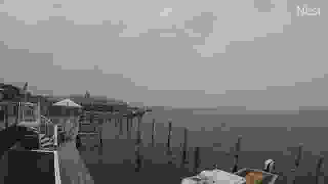 Pier in Ocean Beach Village, NY, USA