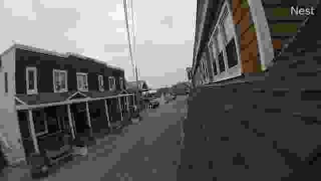 Pier in Ocean Beach Village, NY, USA (cam #2)