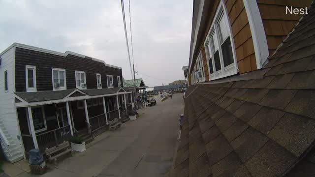 Pier in Ocean Beach Village, NY, USA (cam #2)