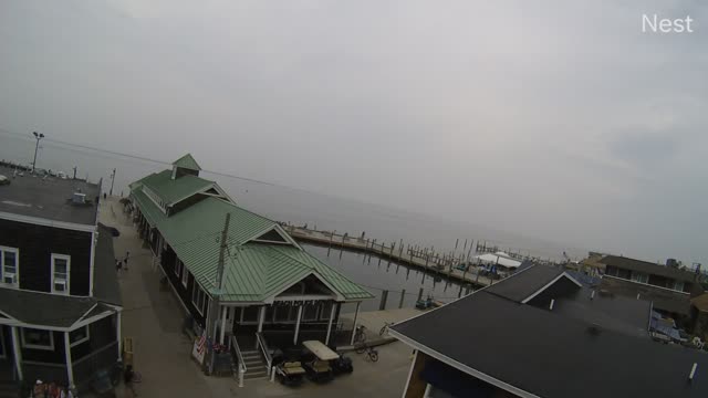 Pier in Ocean Beach Village, NY, USA (cam #3)