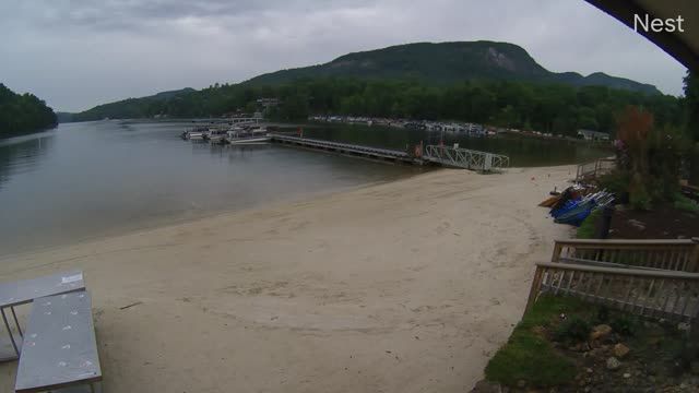Beach at Lure Lake, NC, USA