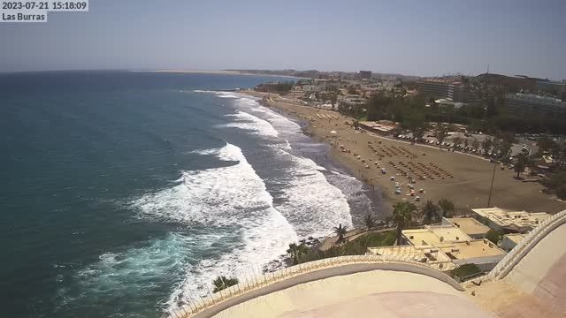 San Agustin beach in Las Palmas, Spain