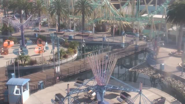 Amusement park Knott's Berry Farm in Buena Park, CA, USA