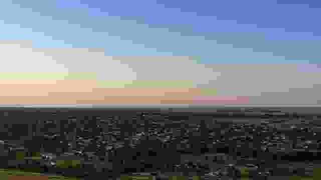 Panorama of Pampa town, TX, USA