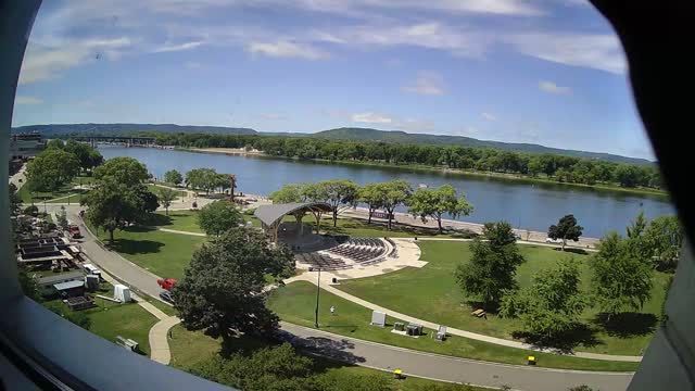 Riverside Park in La Crosse, WI, USA