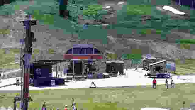 Chairlift on Copper Mountain in Frisco, CO, USA