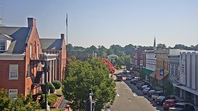 Sampson County Courthouse in Clinton, NC, USA
