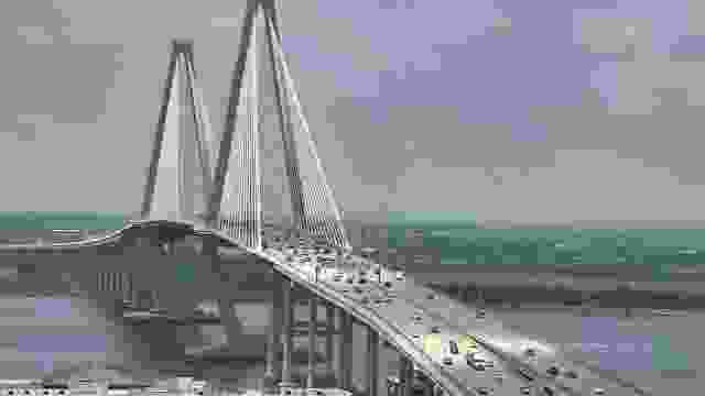 Arthur Ravenel Jr. Bridge in Charleston, SC, USA