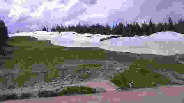 Ski slope on Copper Mountain in Frisco, CO, USA