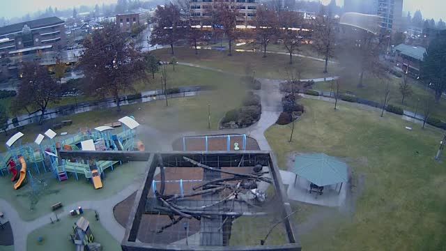 Falcon's Nest at McEuen Park in Coeur d'Alene, ID, USA