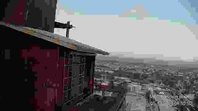 Falcon's nest at the Municipal Thermal Energy Company in Koszalin, Poland (cam #2)