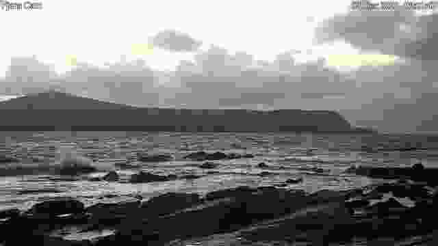 Coast in the Sound of Shetland, UK