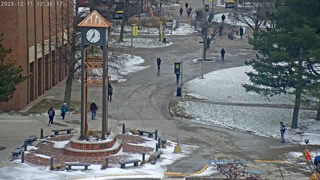 Michigan Technological University in Houghton (MTU Clock Tower), MI, USA