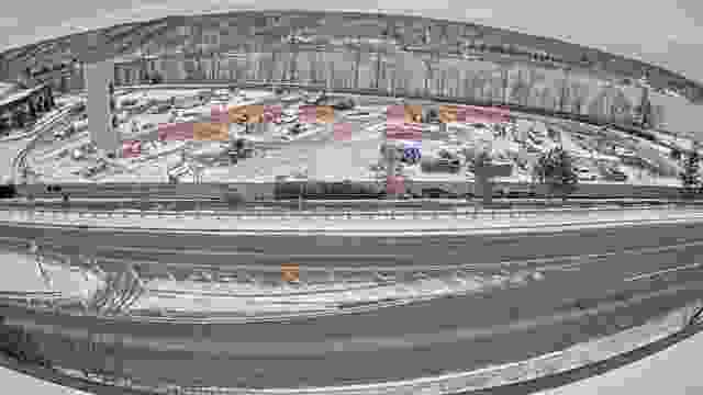 Michigan Technological University in Houghton (View of East Hall construction), MI, USA