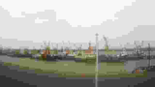 New Fishing Harbour in Harlingen, Netherlands